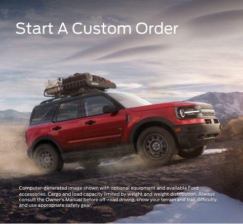 Start a custom order | Hayford Ford in Isanti MN